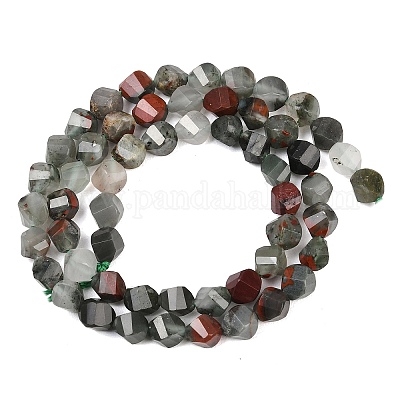 Природные африканские гелиотроп бисер пряди&nbsp;G-P611-C31-01-1