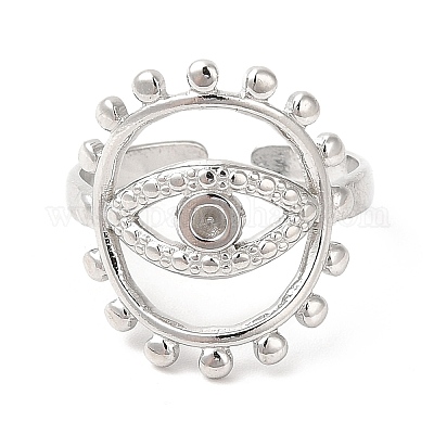 Кольцо-манжета из нержавеющей стали 201 RJEW-E063-40P-1