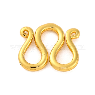 Стойки обшивки латунь крючком и S-крючок застежки KK-Z070-38A-G-1