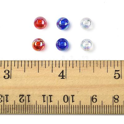 900шт 3 цвета прозрачные акриловые бусины MACR-FS0002-23-1