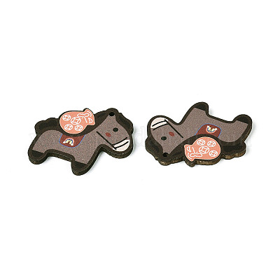 Печатные деревянные подвески&nbsp;WOOD-T033-01A-1