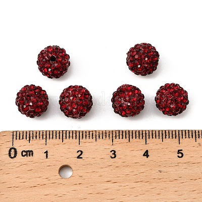 Pave disco бусины&nbsp;RB-A130-10mm-5-1