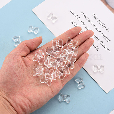 Прозрачные акриловые подвески TACR-T024-02BA-205-1