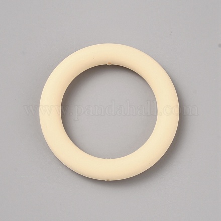 Кольца из силиконовых бусин&nbsp;SIL-WH0018-25D-1