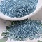 MIYUKI Delica Beads, Cylinder, Japanese Seed Beads, 11/0, Silver Lined, (DB0044) Silver-Lined Aqua, 1.3x1.6mm, Hole: 0.8mm, about 100000pcs/500g