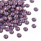 Preciosa® Crystal Hotfix Flatback Stones, Czech Crystal, Round(438 11 612 Chaton Rose VIVA 12 ®), 21110 Amethyst Opal, SS12(3~3.2mm)