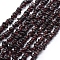 Natural Garnet Beads Strands, Chip, 4~6mm, Hole: 0.8mm, about 80~81cm