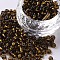 6/0 Glass Seed Beads, Silver Lined Round Hole, Round, Brown, 4mm, Hole: 1.5mm, about 442 beads/30g