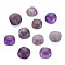 Natural Amethyst Cabochons, Square, 10~11.5x9.5~11x4.5~5.5mm