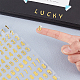 Водонепроницаемые пластиковые наклейки для украшений DIY-OC0003-05-4