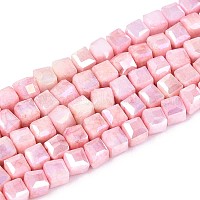 Антикоррозийные гальванические стеклянные бусины&nbsp;GLAA-T025-4mm-10I