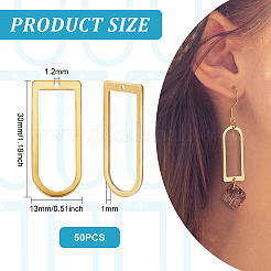 50шт латунные подвески&nbsp;KK-BC0011-70