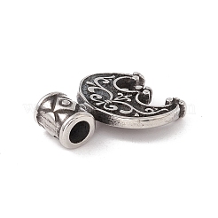 Подвеска из нержавеющей стали 304 с норвежской руной Валькнут&nbsp;STAS-E158-04AS