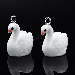 Кулоны из флокированной смолы&nbsp;RESI-N032-13