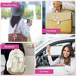 2шт брелок из цинкового сплава 2 цветов&nbsp;KEYC-CP0001-37