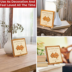 1 набор подарков на 2-ю годовщину для парня и девушки&nbsp;DJEW-SP0001-07C