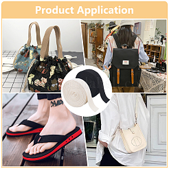 2 рулон поликоттоновой ленты 2 цветов&nbsp;SRIB-MA0001-06C