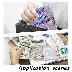 3-кольцо 4-дюймовый мини-переплет из ПВХ задача экономии&nbsp;DIY-WH0430-204B