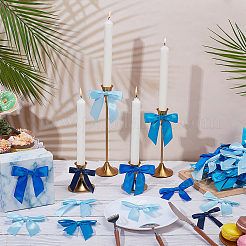 75 шт. полиэстеровый бант 5 стилей&nbsp;AJEW-AR0005-14