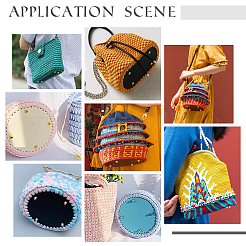 3 шт. 3 стиля из искусственной кожи с плоским круглым дном&nbsp;FIND-WR0004-43A