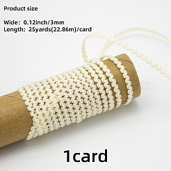 25 ярд нейлоновой волнистой кружевной ленты с бахромой&nbsp;OCOR-GF0004-30F