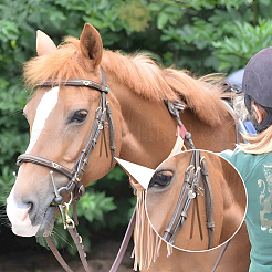 4 шт. искусственный кожаный шнур седло подвеска украшение&nbsp;HJEW-DR00187