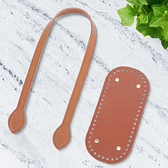 2 шт. ручки для сумок из искусственной кожи&nbsp;DIY-BBC0002-79A