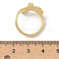 Латунь манжеты кольца&nbsp;RJEW-Z101-03G