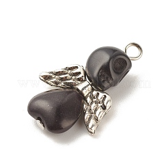 Хэллоуин окрашенные синтетические бирюзовые подвески&nbsp;PALLOY-JF01598