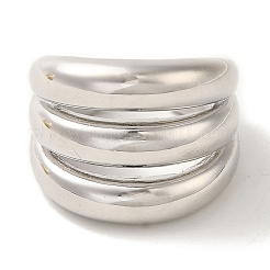 Стойки с покрытием латунные кольца манжеты&nbsp;RJEW-H228-16P-02