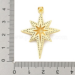 Покрытие стойки латунь микропаве прозрачные подвески из кубического циркония&nbsp;X-KK-K341-72G