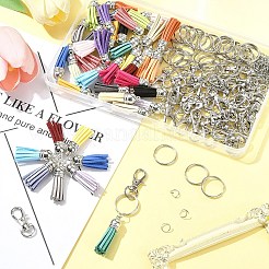 Наборы для изготовления брелоков с кисточками своими руками&nbsp;DIY-FS0008-37