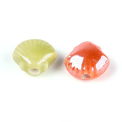 Фарфоровые бусины ручной работы&nbsp;PORC-Q002-01A-01M