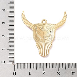 Подвески из сплава с эмалью в стиле западного ковбоя с позолоченным покрытием&nbsp;FIND-B036-02E