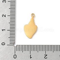 Подвески из нержавеющей стали 304 с эмалью&nbsp;STAS-U039-09G