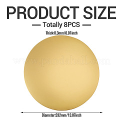 Одноразовая круглая бумажная салфетка&nbsp;AJEW-TAC0030-036B