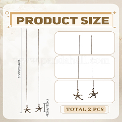 2 шт. подвески в виде морской звезды из сплава для потолочного вентилятора&nbsp;HJEW--LP00078