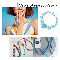 1020шт 24 стиля светящиеся акриловые бусины&nbsp;MACR-PH0001-61