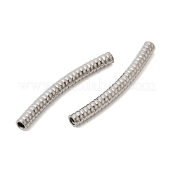 Трубчатые бусины из нержавеющей стали 304&nbsp;STAS-B128-13D-P