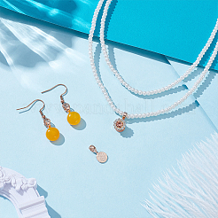 4 шт. 925 плоские клеящиеся скобы из стерлингового серебра&nbsp;STER-PH0004-37