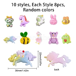 Кабошоны из смолы&nbsp;CRES-SC0001-13