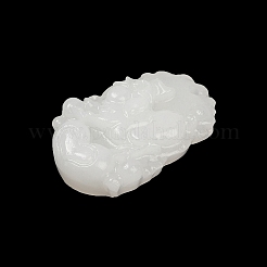 Резные подвески из натурального белого нефрита&nbsp;LS-G-S384-01L