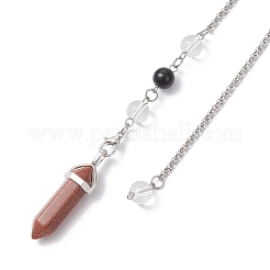 Пулевое синтетическое золотое дно с заостренными маятниками для биолокации&nbsp;PALLOY-JF04562