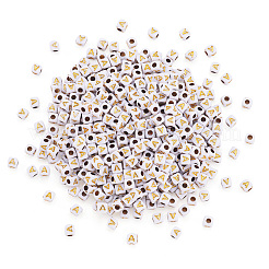 Непрозрачные акриловые бусины&nbsp;MACR-TAG0001-07A