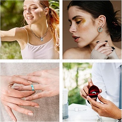 3шт 3 стиля силиконовые Молды для браслетов и колец своими руками&nbsp;AJEW-YW0001-54