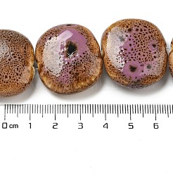 Фарфора ручной работы бисер нитей&nbsp;PORC-B002-16B