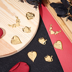 12 шт. 4 подвески из нержавеющей стали 304&nbsp;STAS-BBC0001-60