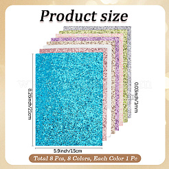 1 пакет из ПВХ-кожи&nbsp;DIY-CL0002-43B