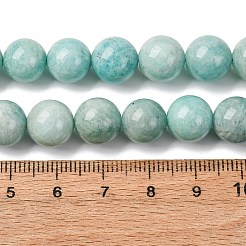 Природных амазонит бисер нитей&nbsp;G-K068-03-10mmA