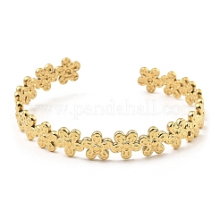 Браслеты-манжеты из нержавеющей стали 304&nbsp;BJEW-P302-04G